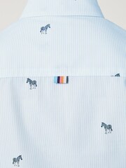 Paul Smith Junior Boys Formal Zebra Stripe Shirt - Image 8 of 14