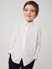 Paul Smith Junior oblačila Formalno 100% Cotton White srajce - Slika 1 iz 10