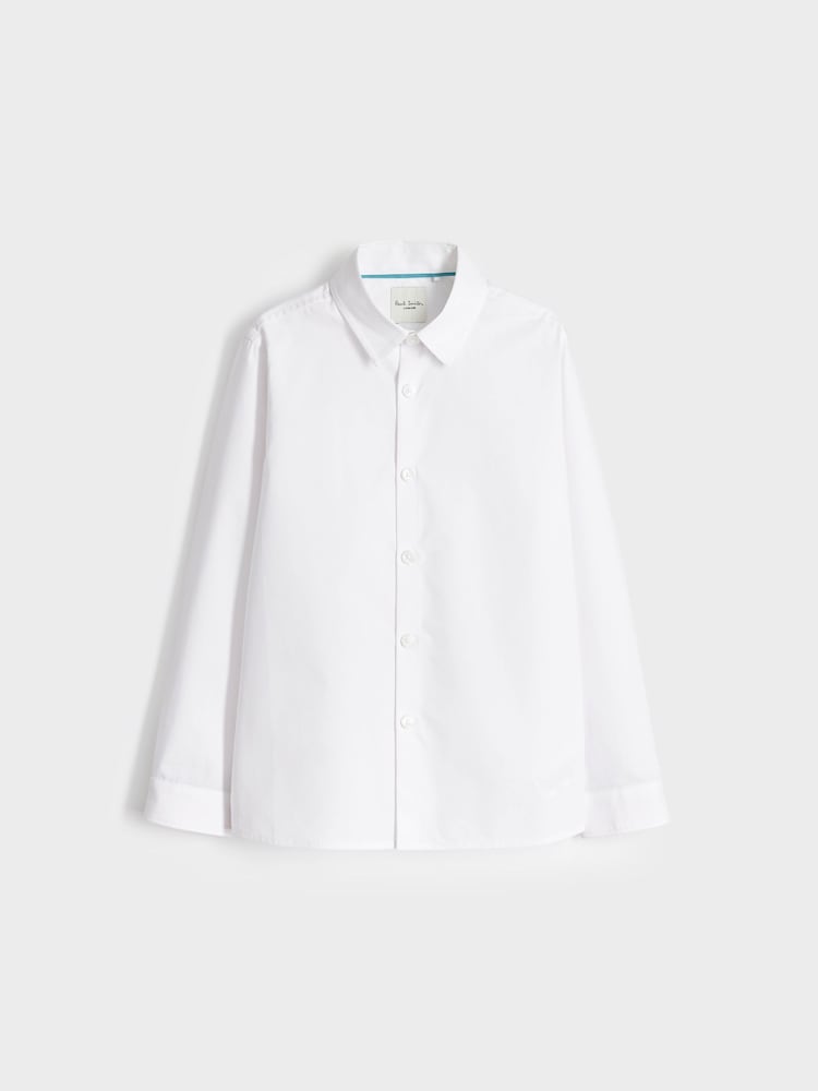 Paul Smith Junior Boys Formal 100% Cotton White Shirt - Image 6 of 10