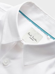 Paul Smith Junior oblačila Formalno 100% Cotton White srajce - Slika 8 iz 10