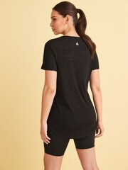Black Maternity Sports T-Shirt - Image 3 of 6