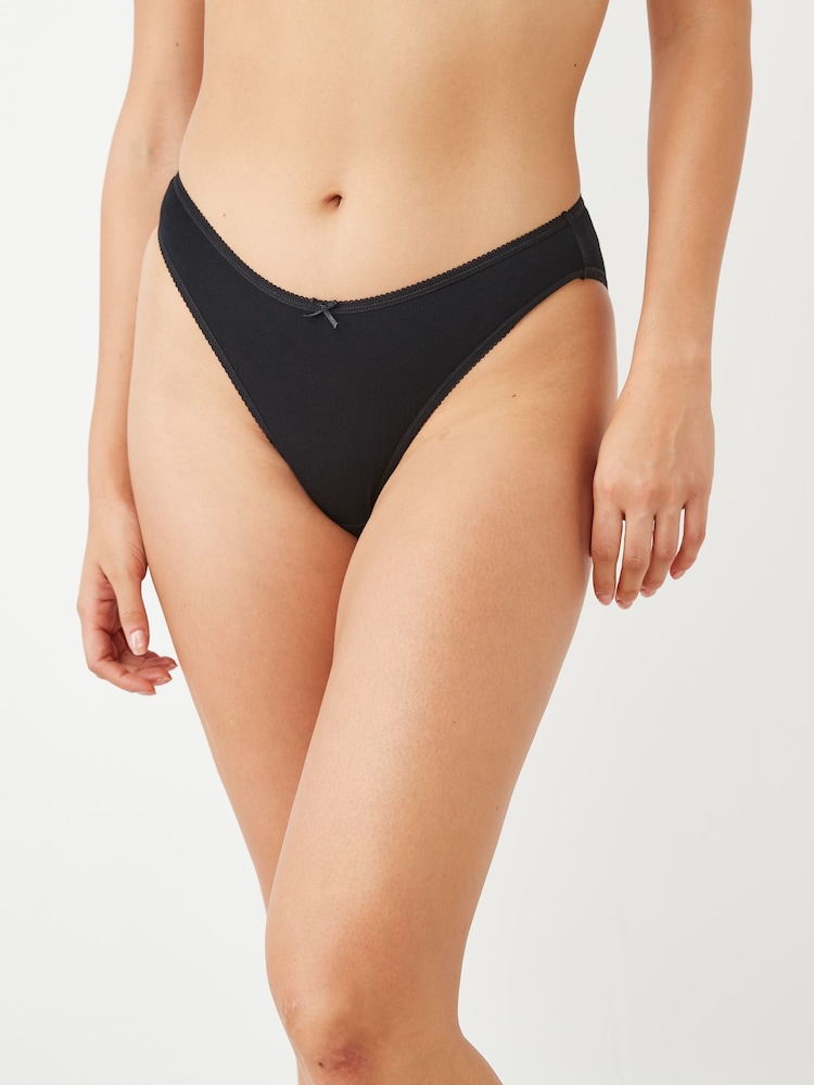 Schwarz - Slips mit hohem Baumwollanteil, 4er-Pack - Bild 2 von 5 Schwarz - Slips mit hohem Baumwollanteil, 4er-Pack - Bild 2 von 5