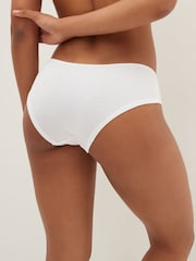 Weiß - Slips mit hohem Baumwollanteil, 4er-Pack - Image 2 of 3