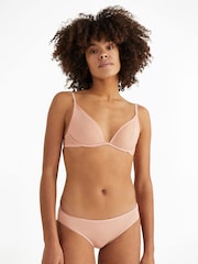 Calvin Klein Pink Marquisette Bikini Knickers - Image 1 of 4