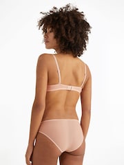 Calvin Klein Pink Marquisette Bikini Knickers - Image 2 of 4