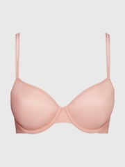 Calvin Klein Pink Sheer Marquisette T-Shirt Bra - Image 5 of 5