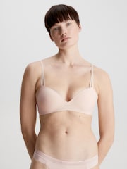 Calvin Klein Pink Wireless Push-Up Bra - Image 1 of 5