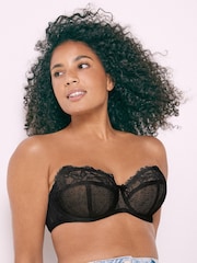 Black DD+ Non Pad Strapless Bra - Image 1 of 4