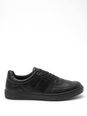 Schuh Wes Court Black Trainers - Image 1 of 4