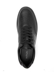 Schuh Wes Court Black Trainers - Image 3 of 4