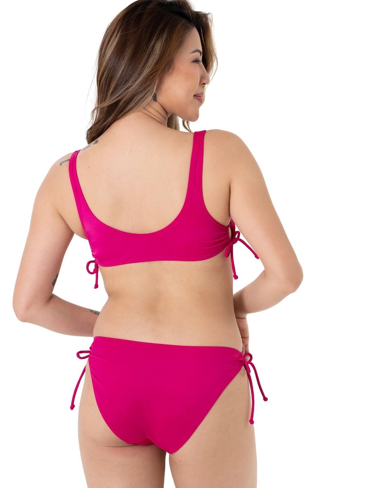 Dorina Yadua Pink Eco Bikini Top - Image 2 of 3 Dorina Yadua Pink Eco Bikini Top - Image 2 of 3