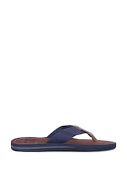 Barbour® Navy Blue Toeman Beach Sandals - Image 2 of 6