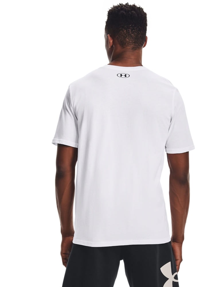 Blanco - Camiseta deportiva con logo en la parte izquierda del pecho de Under Armour - Imagen 2 de 4 Blanco - Camiseta deportiva con logo en la parte izquierda del pecho de Under Armour - Imagen 2 de 4