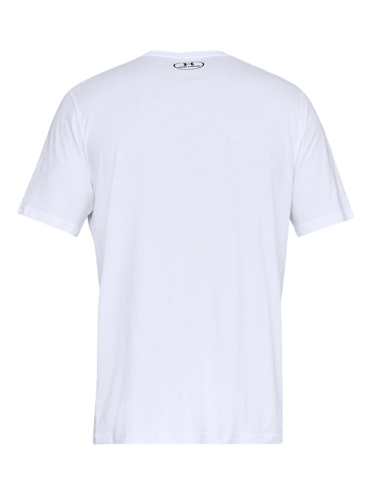 Under Armour White Sportstyle Left Chest Logo T-Shirt - Image 5 of 5 Under Armour White Sportstyle Left Chest Logo T-Shirt - Image 5 of 5