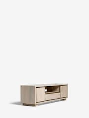Light Colton Mango Wood Up to 60 inch TV Unit - Image 6 of 8