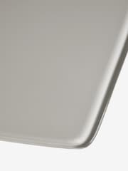 Natural Alessa Glass 6 Seater Dining Table - Image 6 of 6