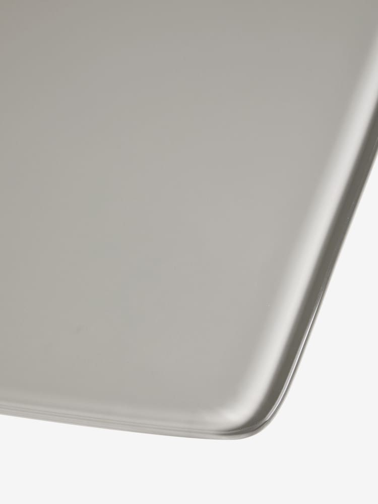Natural Alessa Glass 6 Seater Dining Table - Image 6 of 6