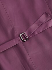 Neutral Wool Blend Check Suit Waistcoat - Image 6 of 8