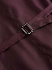 Blue Wool Blend Check Suit Waistcoat - Image 7 of 8