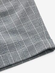Grey Seersucker Check Suit: Shorts - Image 10 of 12