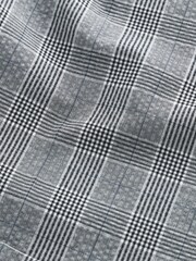 Grey Seersucker Check Suit: Shorts - Image 11 of 12