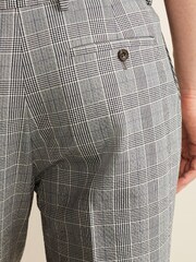 Grey Seersucker Check Suit: Shorts - Image 6 of 12
