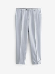 Blue/White Blue/White Relaxed Fit Stripe Seersucker Suit: Trousers - Image 8 of 10