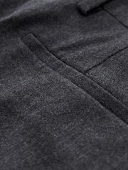 Navy Blue Relaxed Fit Donegal Suit: Trousers - Image 11 of 11