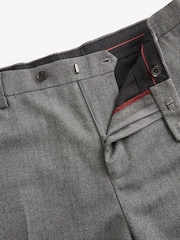 Grey Relaxed Fit Donegal Suit: Trousers - Image 6 of 8