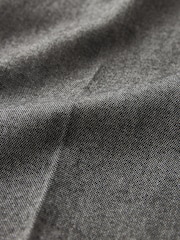 Grey Relaxed Fit Donegal Suit: Trousers - Image 8 of 8