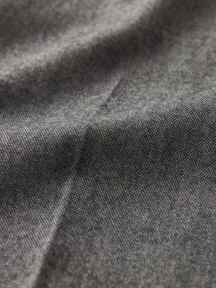 Grey Relaxed Fit Donegal Suit: Trousers - Image 8 of 8
