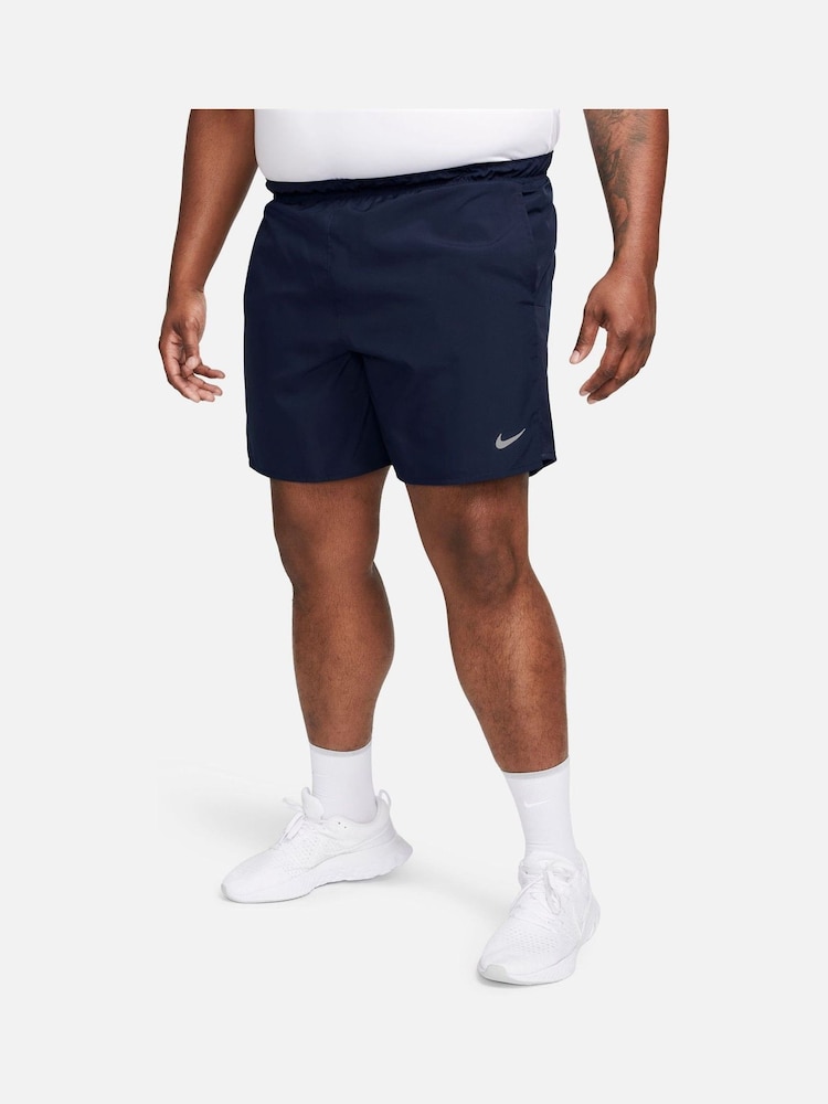 Nike Obsidian 7 Inch Challenger Dri-FIT 7 Inch Briefs Lined Running Shorts - Image 1 of 12
