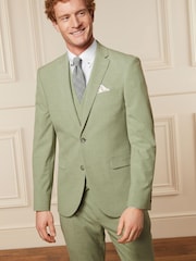 Green Skinny Motion Flex Stretch Suit Jacket - Image 1 of 11