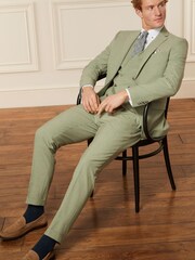 Green Skinny Motion Flex Stretch Suit Jacket - Image 3 of 11