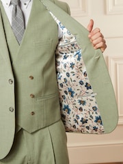 Green Skinny Motion Flex Stretch Suit Jacket - Image 4 of 11
