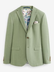 Green Skinny Motion Flex Stretch Suit Jacket - Image 6 of 11