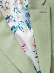 Green Skinny Motion Flex Stretch Suit Jacket - Image 7 of 11