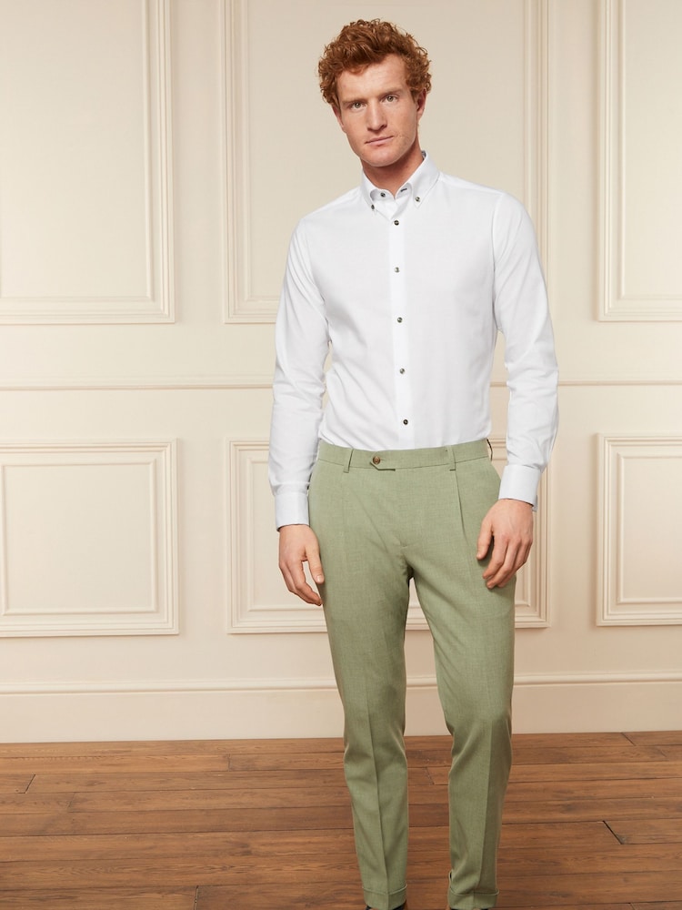 Green Skinny Motion Flex Stretch Suit: Trousers - Image 2 of 8