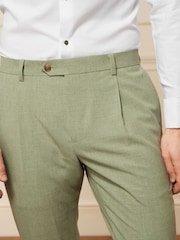 Green Skinny Motion Flex Stretch Suit: Trousers - Image 4 of 8