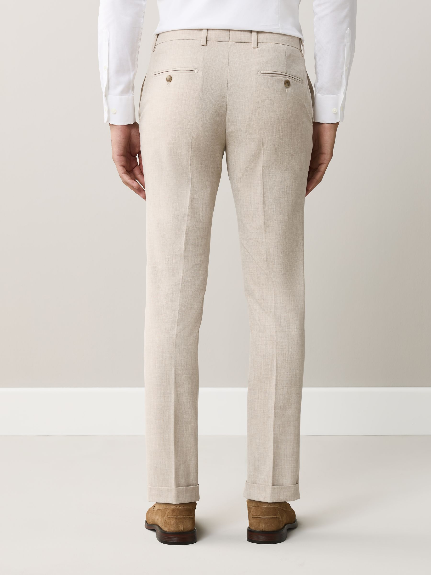 Buy Stone Skinny Fit Motionflex Stretch Suit Trousers from Next USA