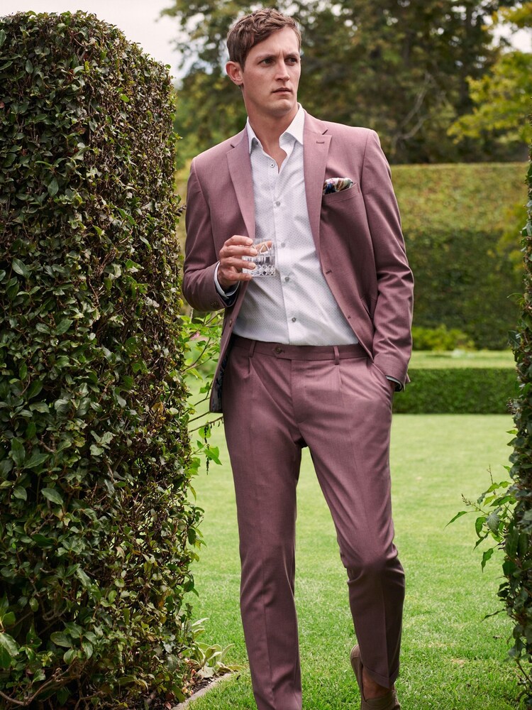 Purple Skinny Motion Flex Stretch Suit Jacket - Image 2 of 12