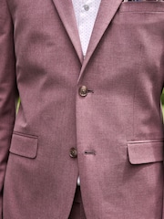Purple Skinny Motion Flex Stretch Suit Jacket - Image 4 of 12