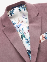 Purple Skinny Motion Flex Stretch Suit Jacket - Image 8 of 12