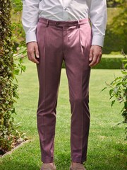 Purple Skinny Motion Flex Stretch Suit: Trousers - Image 1 of 8