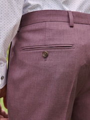 Purple Skinny Motion Flex Stretch Suit: Trousers - Image 5 of 8