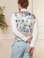 Light Blue Motion Flex Stretch Waistcoat - Image 2 of 8