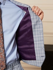 Blue Chambray Suit Waistcoat - Image 5 of 10