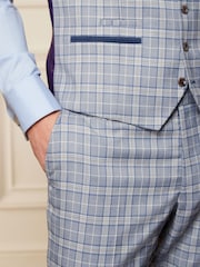 Blue Chambray Suit Waistcoat - Image 6 of 10