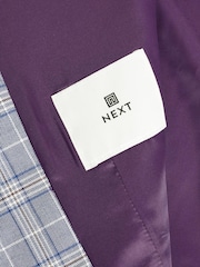 Blue Chambray Suit Waistcoat - Image 8 of 10