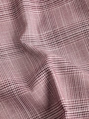Pink Tailored Fit Check Suit: Trousers - Image 9 of 9
